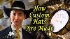 How Custom Cowboy Hats Are Made Nathaniel S Custom Hats