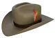 John B Stetson 3x Beaver Cowboy Hat Size 7 1/4 Light Brown Xxx Very Good