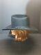 John B. Stetson Signature 6x Beaver Felt Cowboy Western Hat Sz 7 1/8 Aged Black