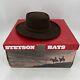 John B. Stetson The Gun Club 4x Beaver 6 3/4 Cowboy Hat Original Box 90s Vintage