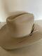 John Stetson 4x Beaver Xxxx Cowboy Hat Size 7-1/8 Beige Color