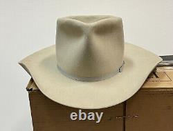 John Wayne Cowboy Hat Replica 20X Beaver Felt 7 3/8 Western Movie Style