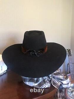 Johnny Paycheck custom oversized Replica cowboy hat Rodeo King 5X beaver