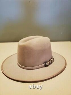 MINT 100X Custom Made Stratton Hats Pure Beaver 7 1/8 Contemporary / Western Hat