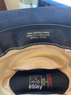 Marshall 200x Resistol Black Long Oval Western Hat Texas Style