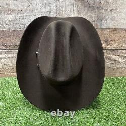 Men Brown 100X Felt Western Cowboy Hat / Tejana Vaquera Cafe