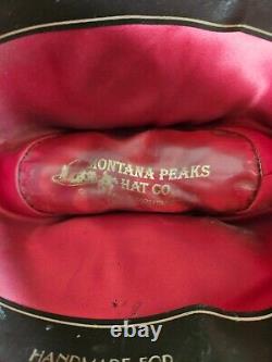 Montana Peaks beaver felt cowboy hat before 2006, size 7, custom-made