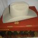 New Stetson Xxxxx Cowboy Tan Beaver Felt Rancher Hat- 7 3/8 Mint In Box & Tags