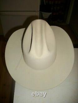 New No Box Lucchese Silverbelly 20x Beaver Cowboy Hat Men Unisex 6-7/8 $300