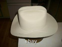 New No Box Lucchese Silverbelly 20x Beaver Cowboy Hat Men Unisex 6-7/8 $300