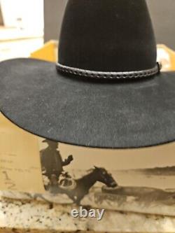New wintageJohn B. Stetson cowboy hat 4x beaver size 7 1/2