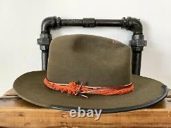 Nick Fouquet Custom Hat Size 7 3/8 Excellent Condition