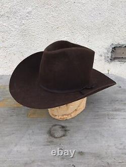 Nudie Dk Chocolate Resistol Vintage Cowboy Hat 7 1/8 nudies very rare original