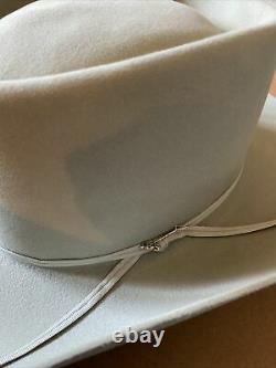 Older Stetson M Grey Remo 5x Beaver Felt Cowboy Western Hat 7 3/8 Very Clean