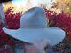 Rand Billings, Mt Used Cowboy Hat 7 3/8 Rands Dark Silver/ Tan