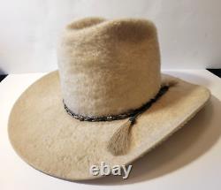 RARE Vintage RAND'S Custom 15X LONG HAIR BEAVER Cowboy Hat Size 7