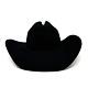 Resistol 3x Genuine Fur Felt Self Conforming Black Cowboy Hat