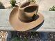 Resistol Cowboy Hat 3 Xxx Beaver Self Conforming Brown Feather Band Size 7 1/8