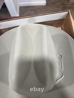 RESISTOL Self Conforming 3X Beaver Silver Belly Hat in Box Size-7 1/8