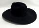 Rodeo King Men Black Felt 7x Beaver Quality 4 1/2 In. Brim Cowboy Hat Size 7 1/4