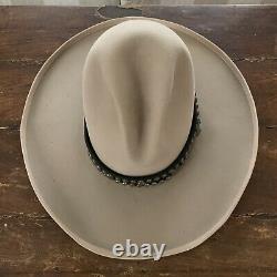 Rand's Custom Hats30 DRIFTER 20X Beige with Leather & Stone Hat Band