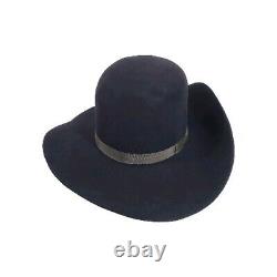 Rands 10x Beaver Size 7 7/8 Custom Black Cowboy Hat 25 Inch Colorado Vail Y2K