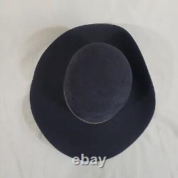 Rands 10x Beaver Size 7 7/8 Custom Black Cowboy Hat 25 Inch Colorado Vail Y2K