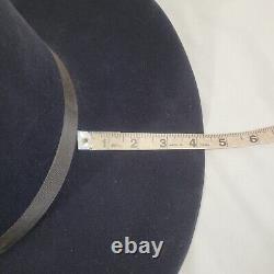 Rands 10x Beaver Size 7 7/8 Custom Black Cowboy Hat 25 Inch Colorado Vail Y2K