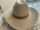 Rare Stetson Nra 4x Silverbelly Cowboy Hat, Rattlesnake Skin Band. 7 1/4. New