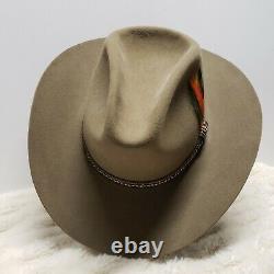 Rare Vintage Stetson Winchester Special Edition Cowboy Hat 7 3/8 3X Beaver