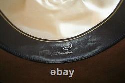 Rare Vtg Ten Gallon Cowboy Hat Hoss Fur Felt Western Rodeo Rockabilly Wild West