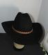Renegade Bailey Cowboy Western Hat 5x Black Beaver Size 7 Not Resistol Stetson