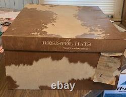 Resistol 100x pure beaver cowboy hat Vintage
