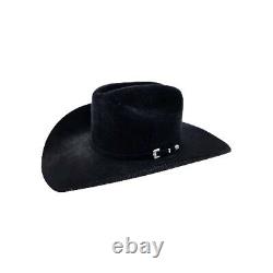 Resistol 20X Beaver Cowboy Hat Size 7 1/8 Long Oval Black Gold Western Hats