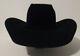 Resistol 20x Black Gold Felt Hat 7 1/4 Long Oval 4 1/4 Brim Great Condition