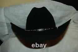 Resistol 20x Self Conforming Beaver Felt Western Cowboy Hat WithOriginal Box 7 1/8