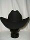 Resistol 4x Beaver George Strait Collection Cowboy Hat Black 7 1/8 Long Oval Usa