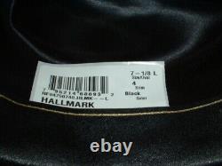 Resistol 4X Beaver George Strait Collection Cowboy Hat Black 7 1/8 Long Oval USA