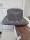 Resistol 4x Beaver Quicksilver Cowboy Hat Granite Gray 7 1/2 With Box
