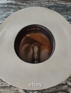 Resistol 4X Beaver Silverbelly George Strait Cowboy Hat Size 7 SHARP