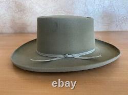 Resistol 4X Beaver Tan Canyon The Dealer Cowboy Felt Hat 6 7/8