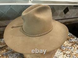 Resistol 4X Beaver Tycoon Self-Conforming Cowboy Western Hat, Pecan, Size 7 1/8