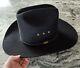 Resistol 4x Beaver Vtg George Strait Cowboy Western Hat Black 7 1/8 Sharp