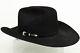 Resistol 4xxxx Beaver 007 Black Cowboy Western Hat Usa Self Conforming Sz 6 3/4