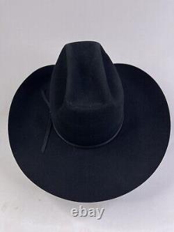 Resistol 5X Beaver Western Self Conforming Cowboy Hat / Sam Elliot. Size 7 Black