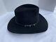 Resistol A4312 Tycoon Vintage Black Beaver 4x Cowboy Long Oval Hat Size 7 3/8