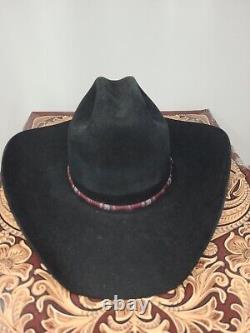 Resistol Beaver 4X George Strait SELF-CONFORMING Cowboy Hat SIZE 6 3/4 with Box