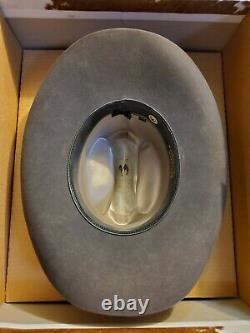 Resistol Beaver 4X WESTERN SELF-CONFORMING Cowboy Hat SIZE 7 1/4 BROWN with Box
