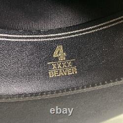 Resistol Beaver 4X Western Self Conforming Cowboy Hat Sz 7 1/4