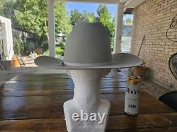 Resistol Beaver 5X Cattleman Cowboy Hat Size 7 Self-Conforming Like A New